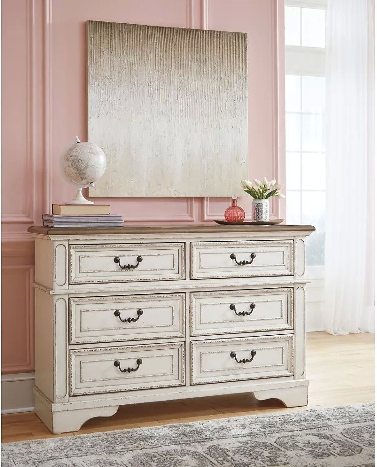 Realyn Two Tone Youth Dresser B74321