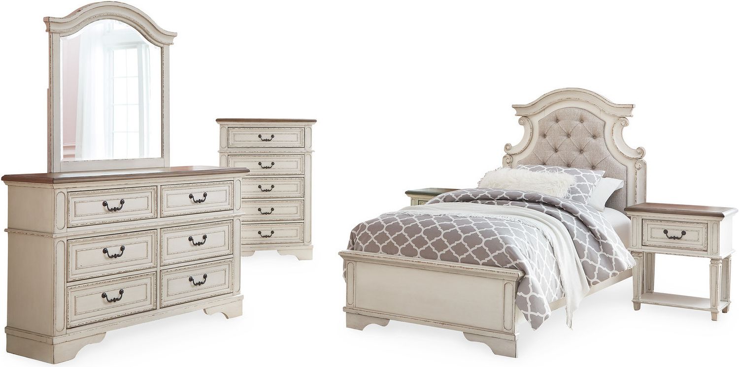 Realyn Two Tone Youth Dresser B74321