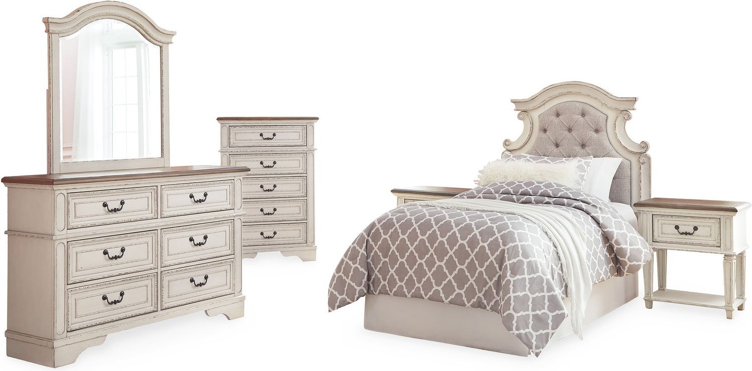 Realyn Two Tone Youth Dresser B74321