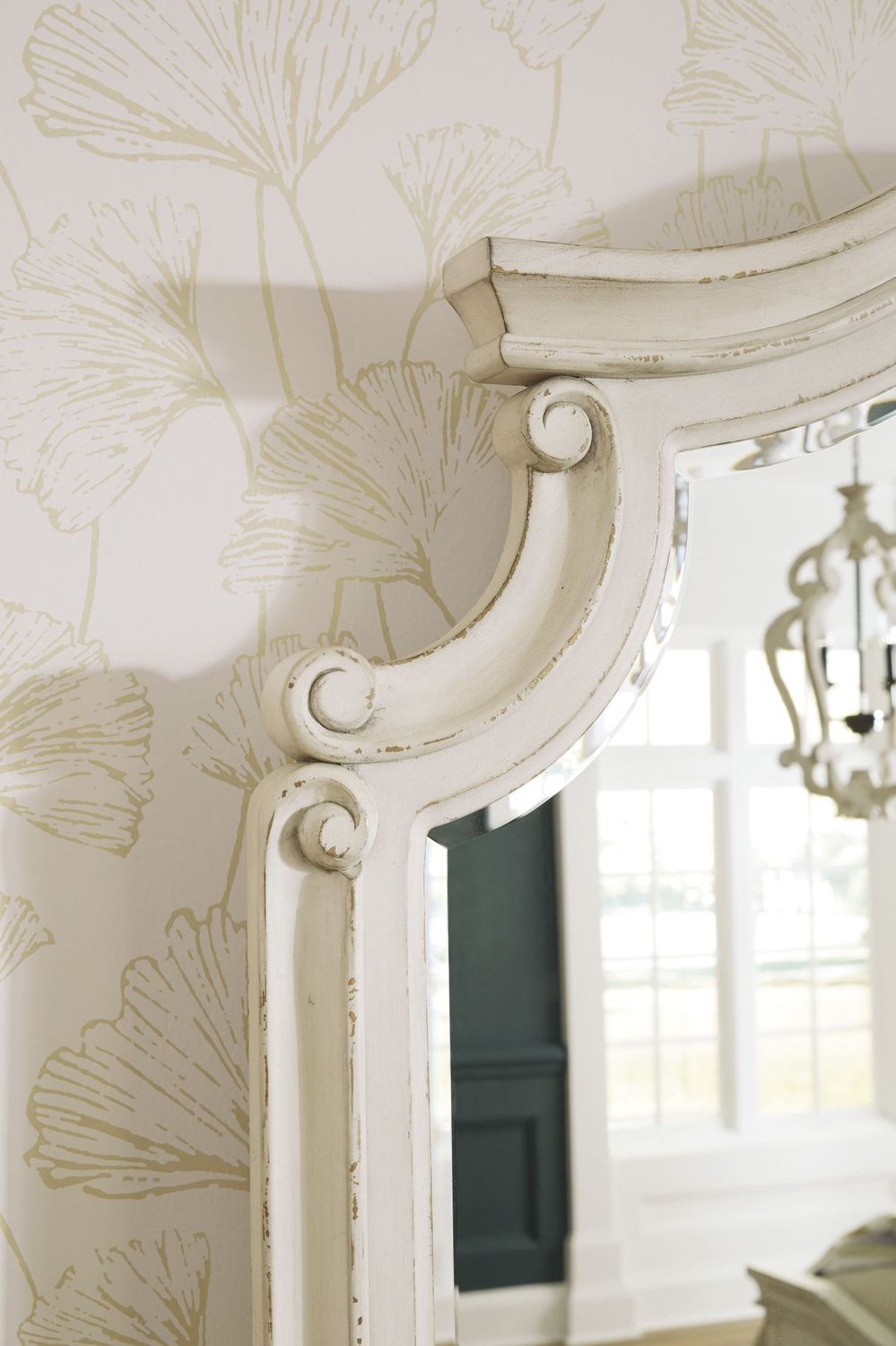 Realyn Two Tone Bedroom Mirror B74336