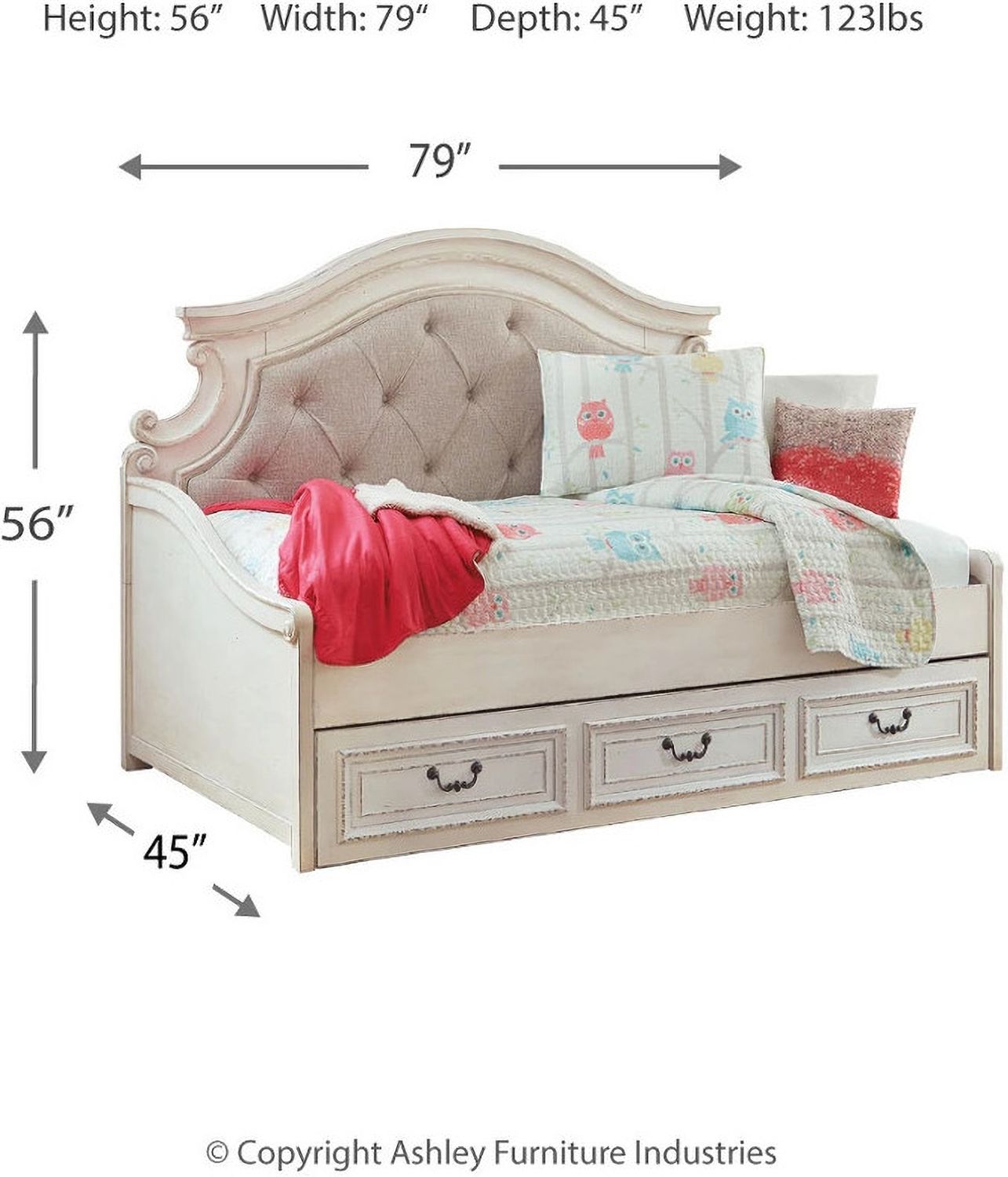 Realyn Two Tone Twin Day Bed B74380