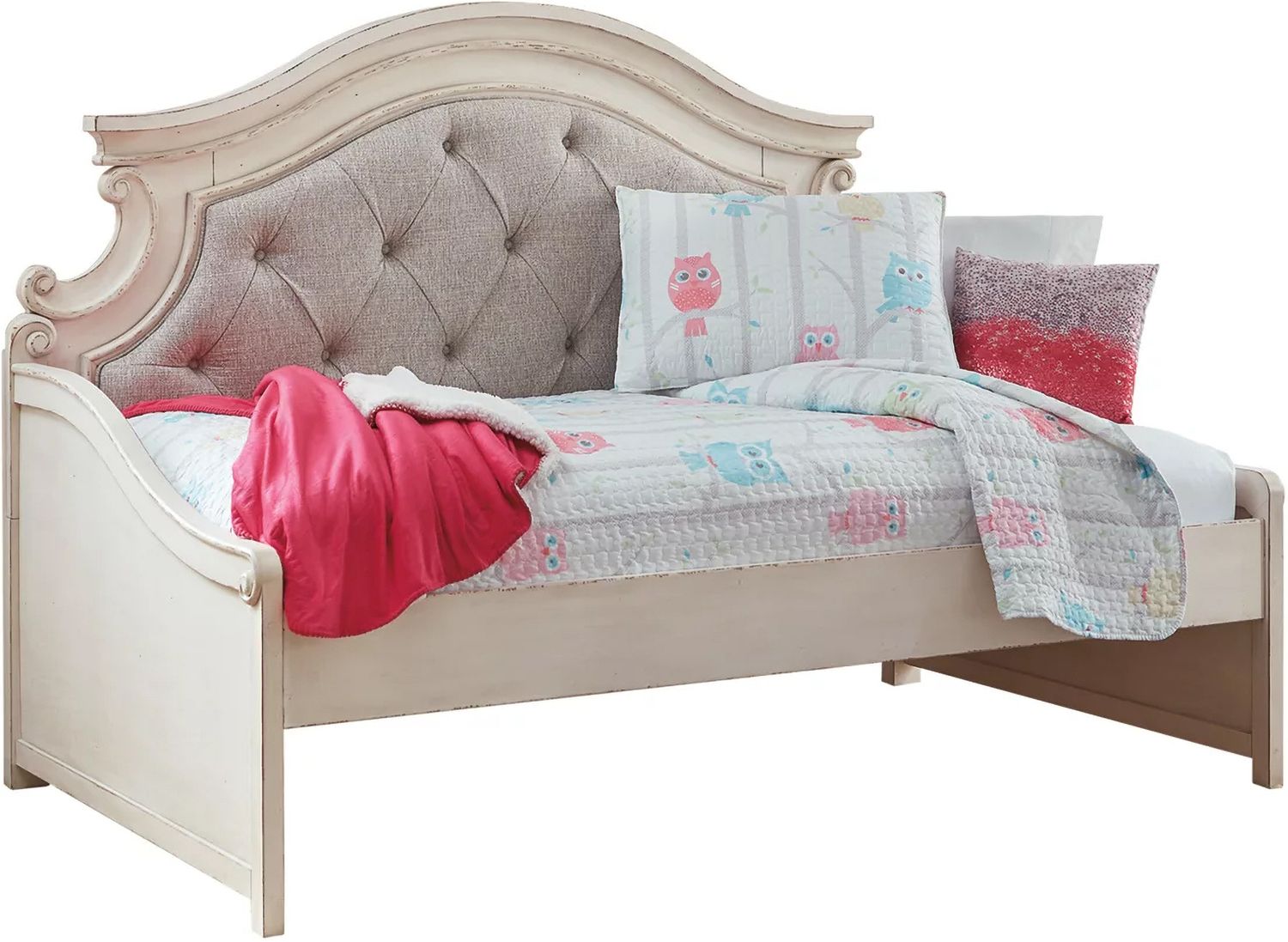 Realyn White Twin Storage Daybed B743B15