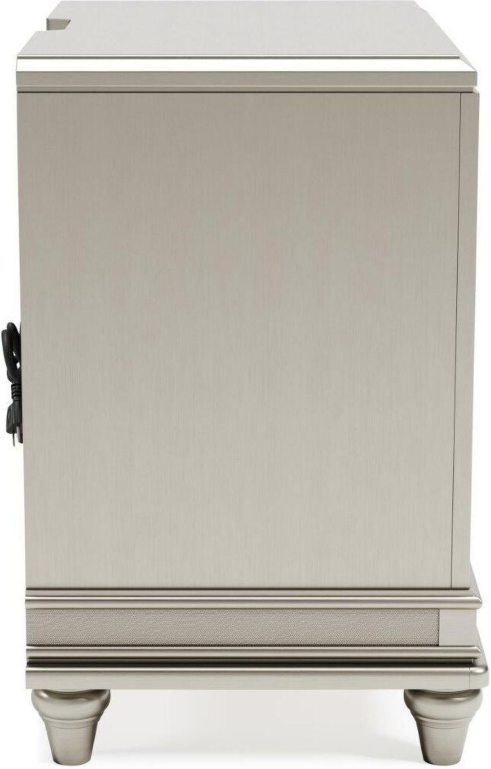 Chevanna Platinum Two Drawer Night Stand B74492