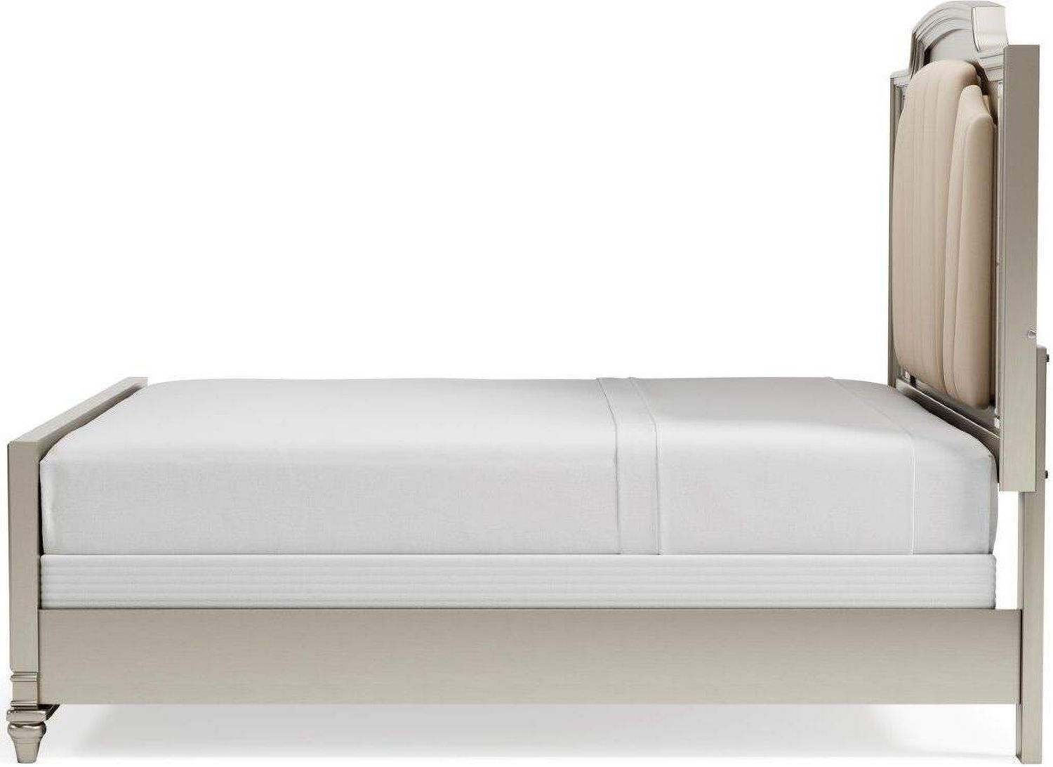 Chevanna Platinum King Upholstered Panel Bed B744B3
