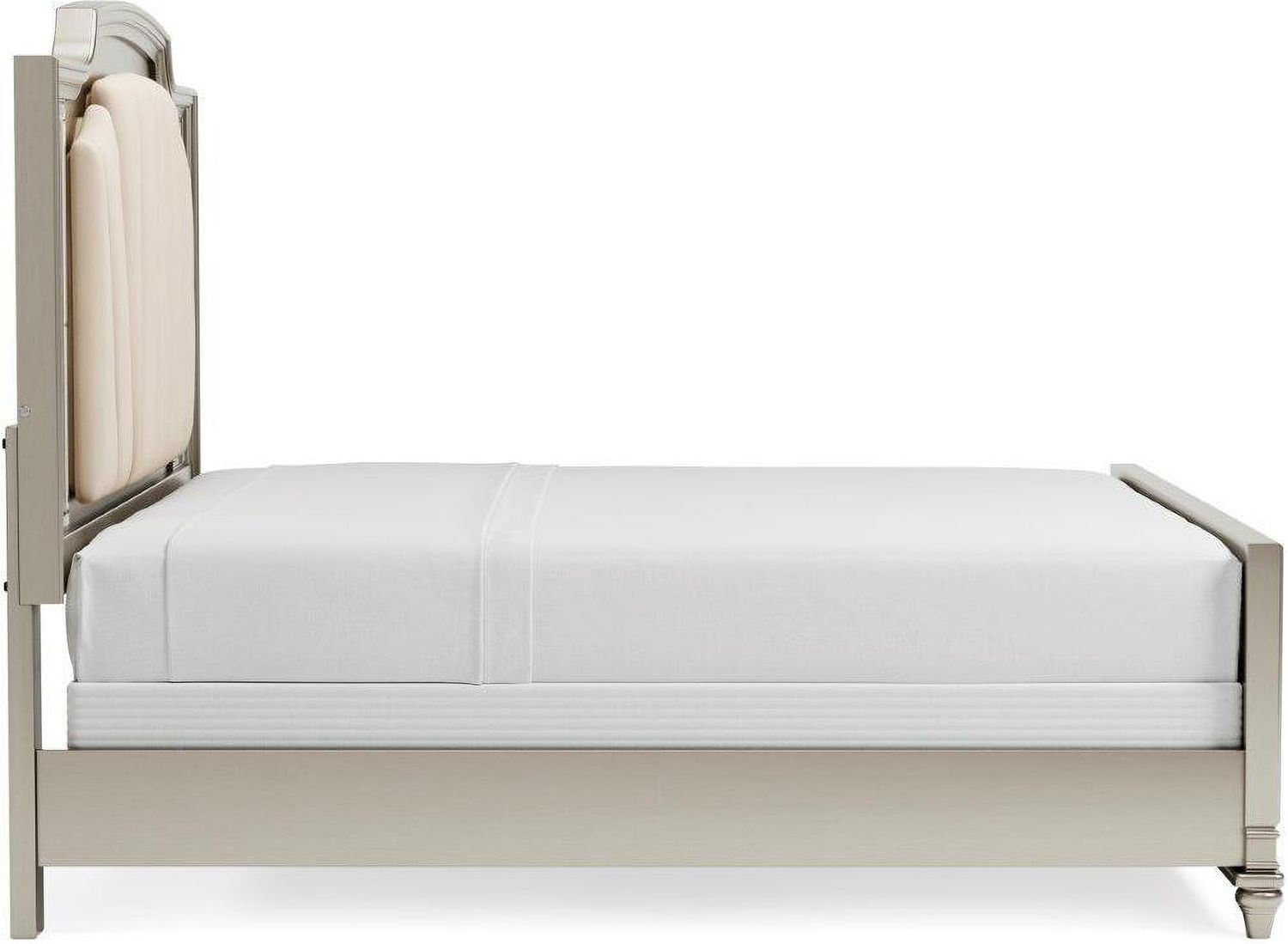 Chevanna Platinum King Upholstered Panel Bed B744B3