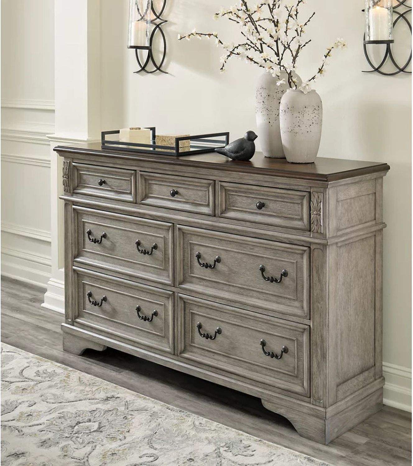 Lodenbay Two-tone Dresser B75131