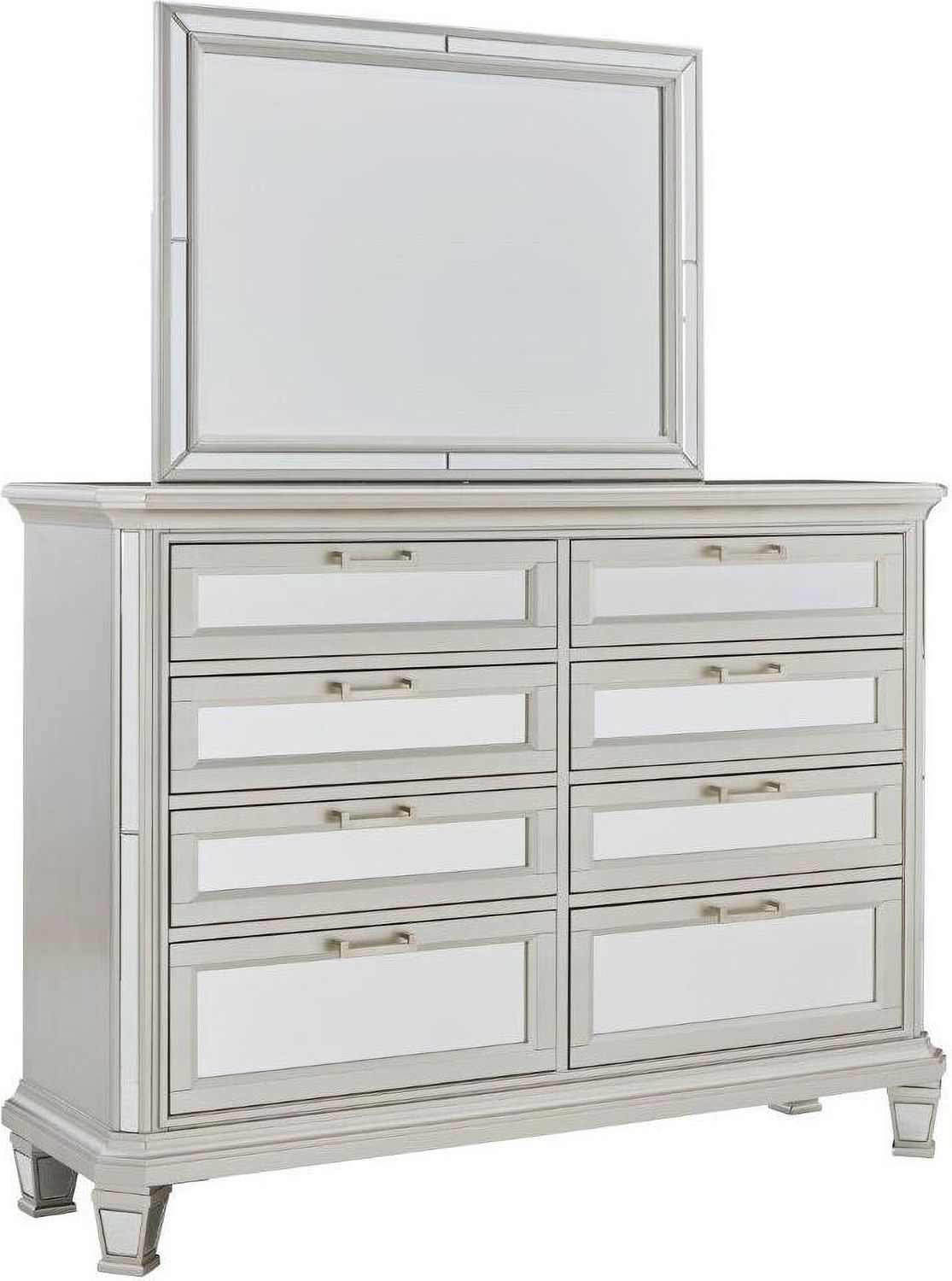Lindenfield Silver Bedroom Mirror B75836