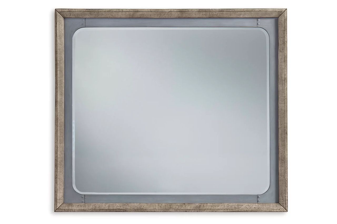 Langford Bedroom Mirror In Light Grayish Brown B76036