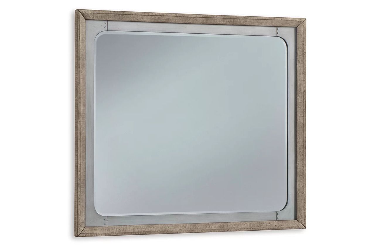 Langford Bedroom Mirror In Light Grayish Brown B76036