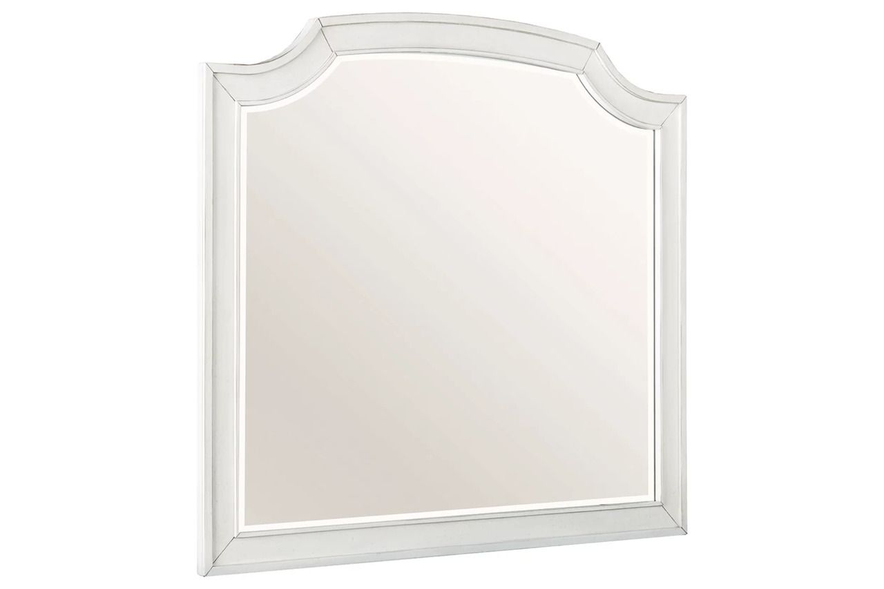 Nashbryn Bedroom Mirror In White Wash B76336