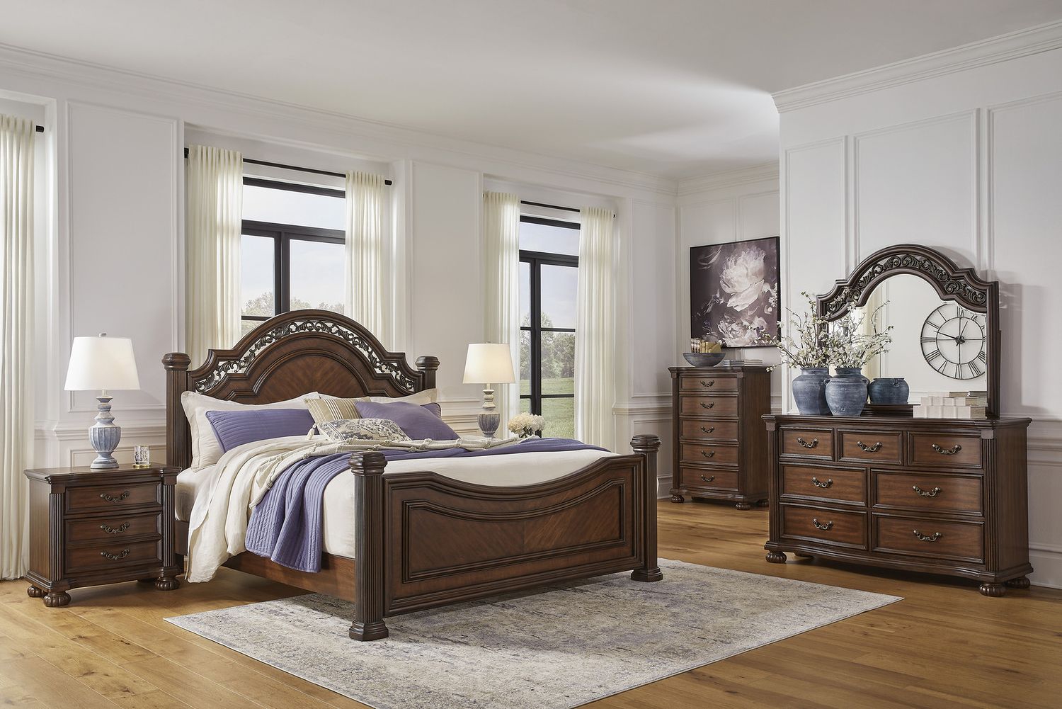 Lavinton Dresser In Brown B76431