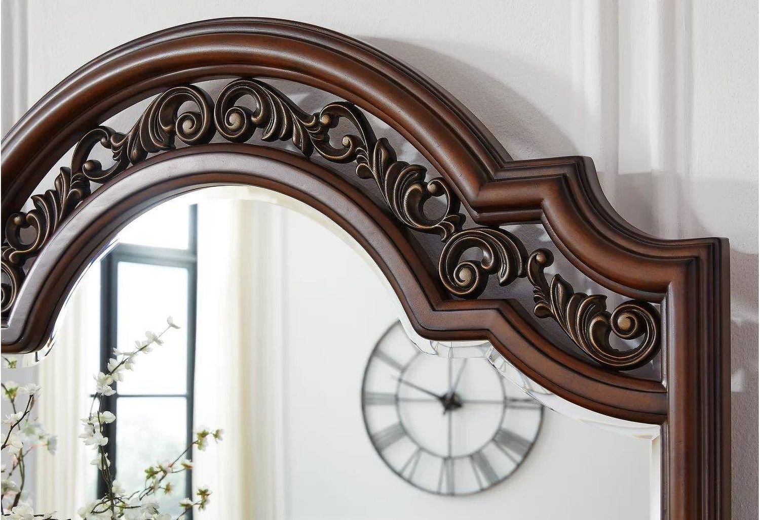 Lavinton Bedroom Mirror In Brown B76436
