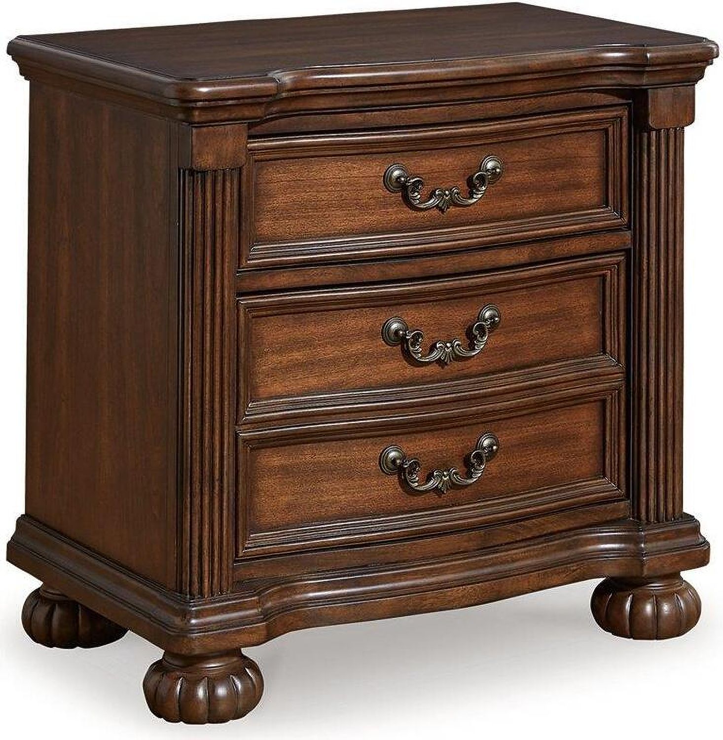 Lavinton Nightstand In Brown B76493