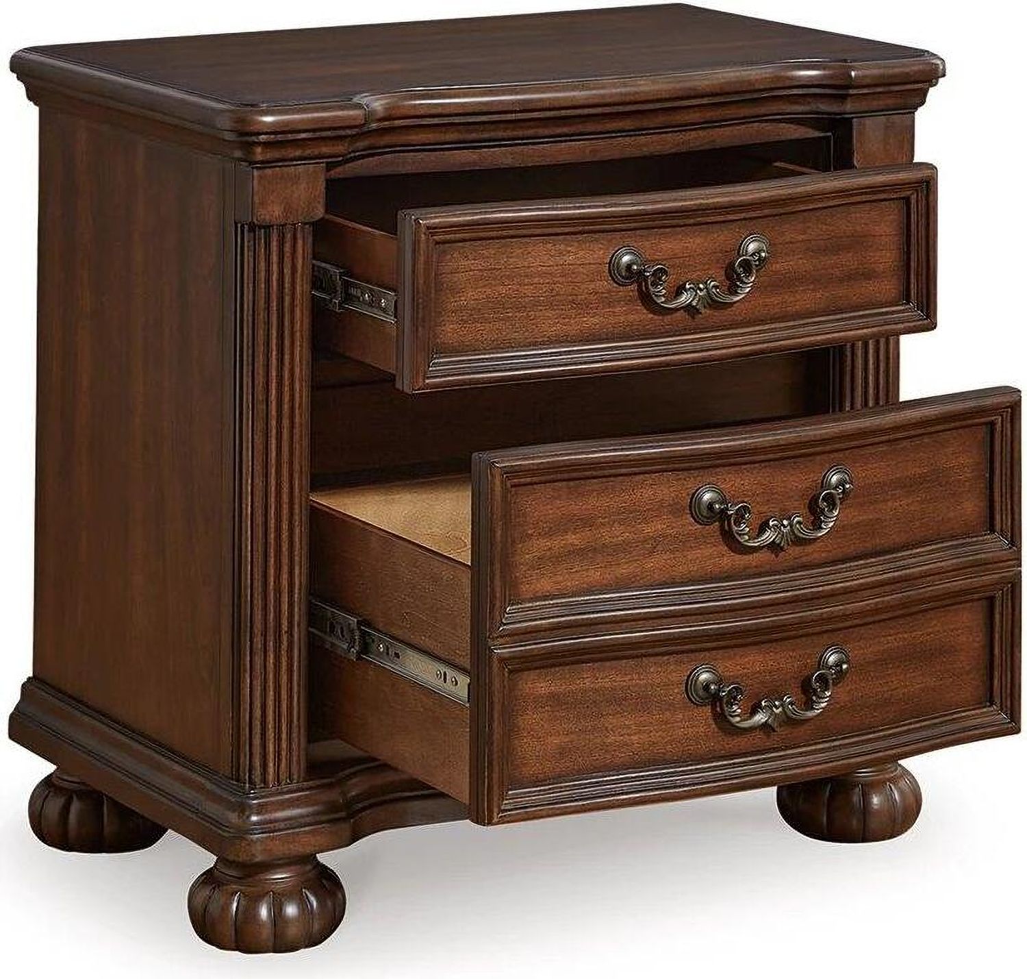 Lavinton Nightstand In Brown B76493