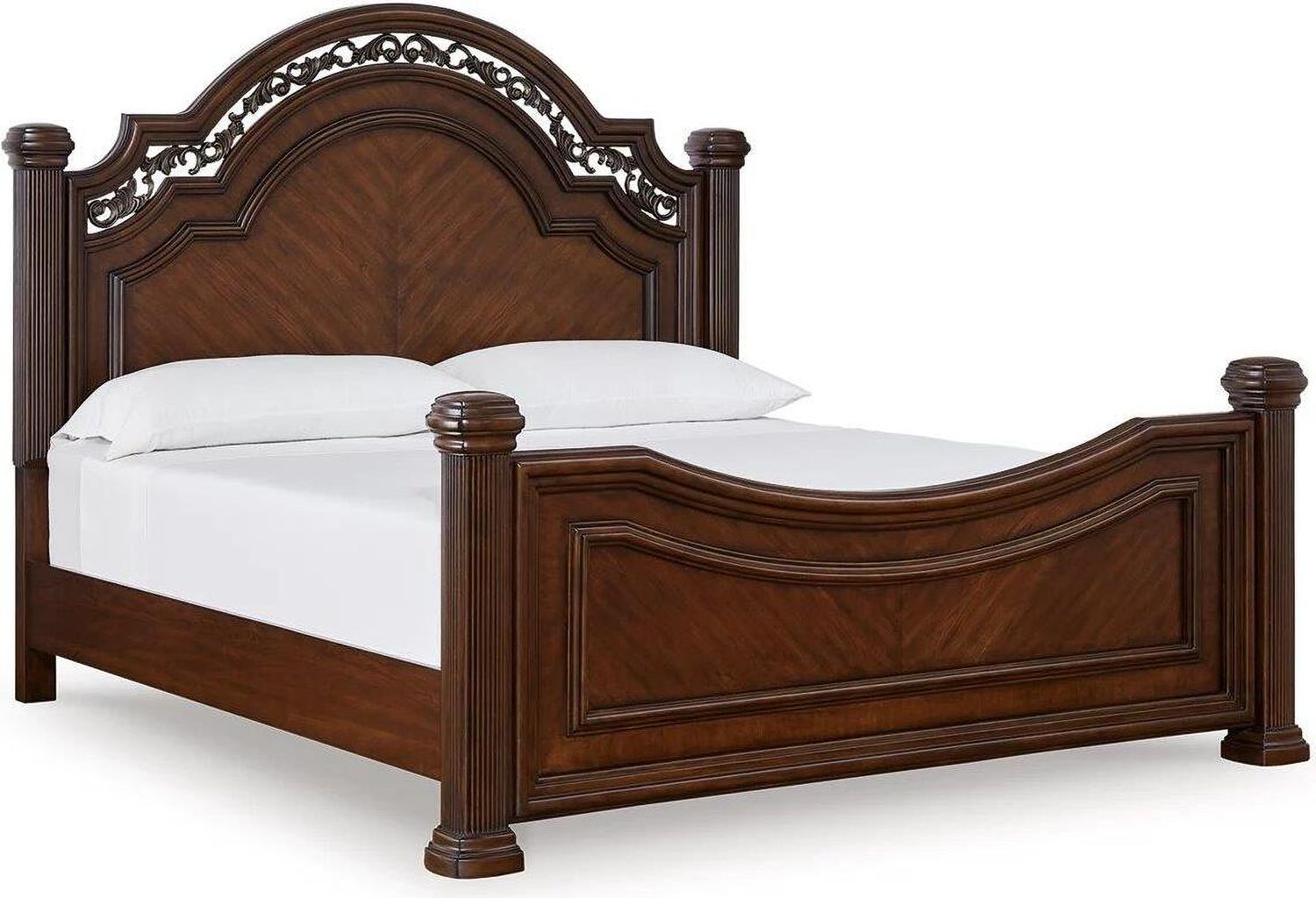 Lavinton King Poster Bed In Brown B764B9