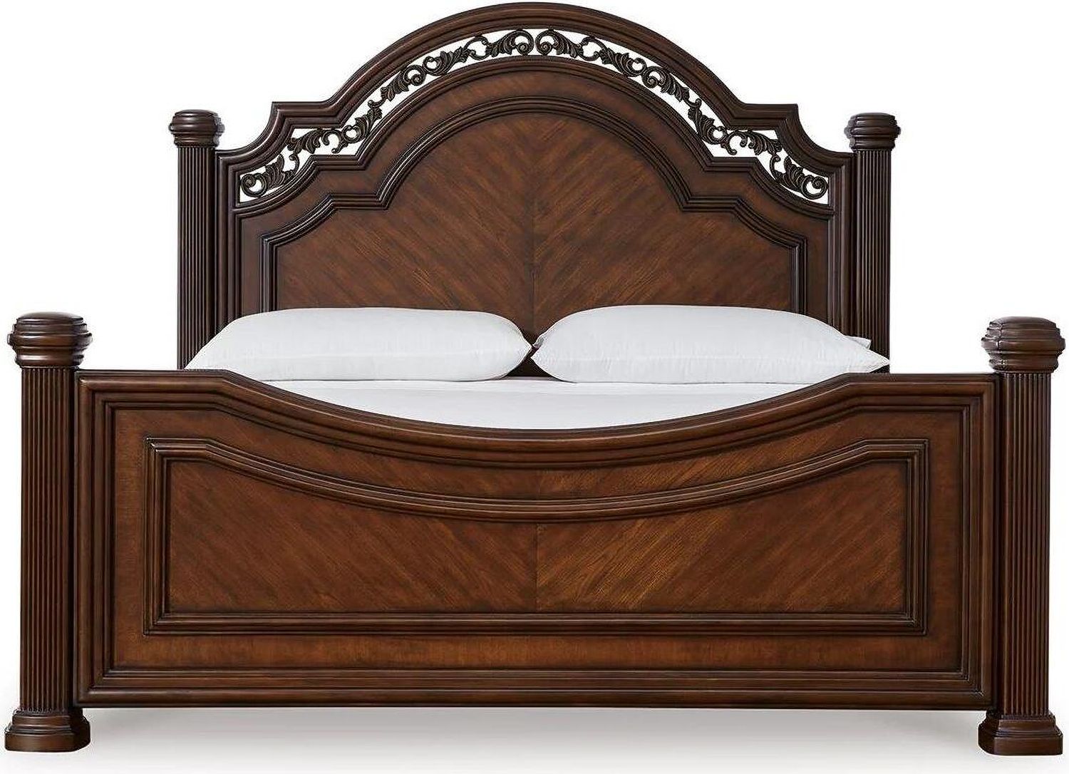 Lavinton King Poster Bed In Brown B764B9
