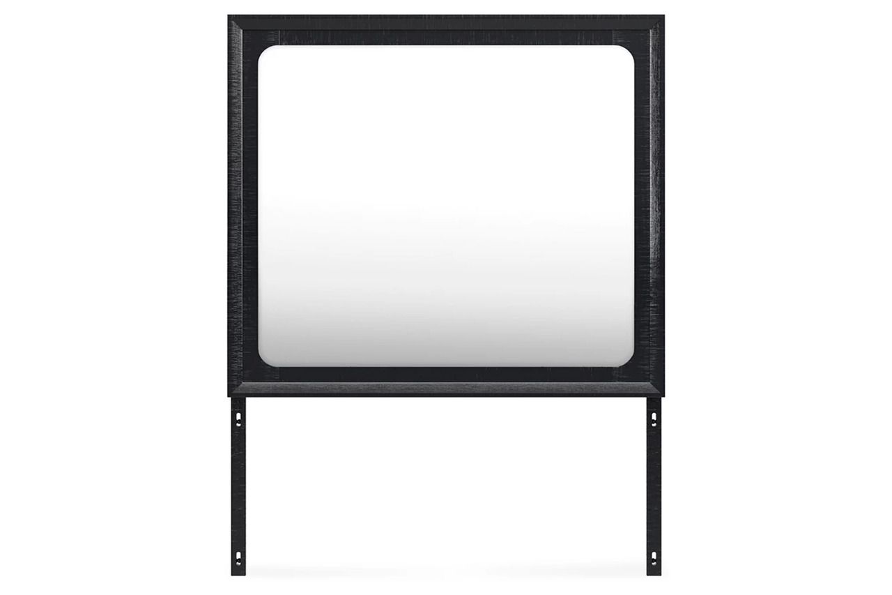 Londer Bedroom Mirror In Black B76836