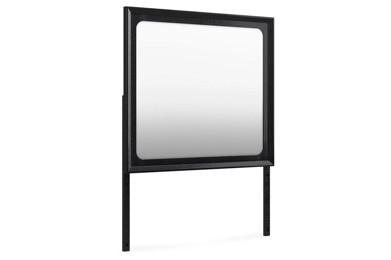 Londer Bedroom Mirror In Black B76836