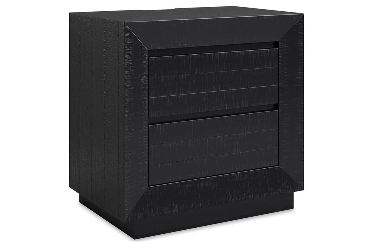 Londer Nightstand In Black B76892