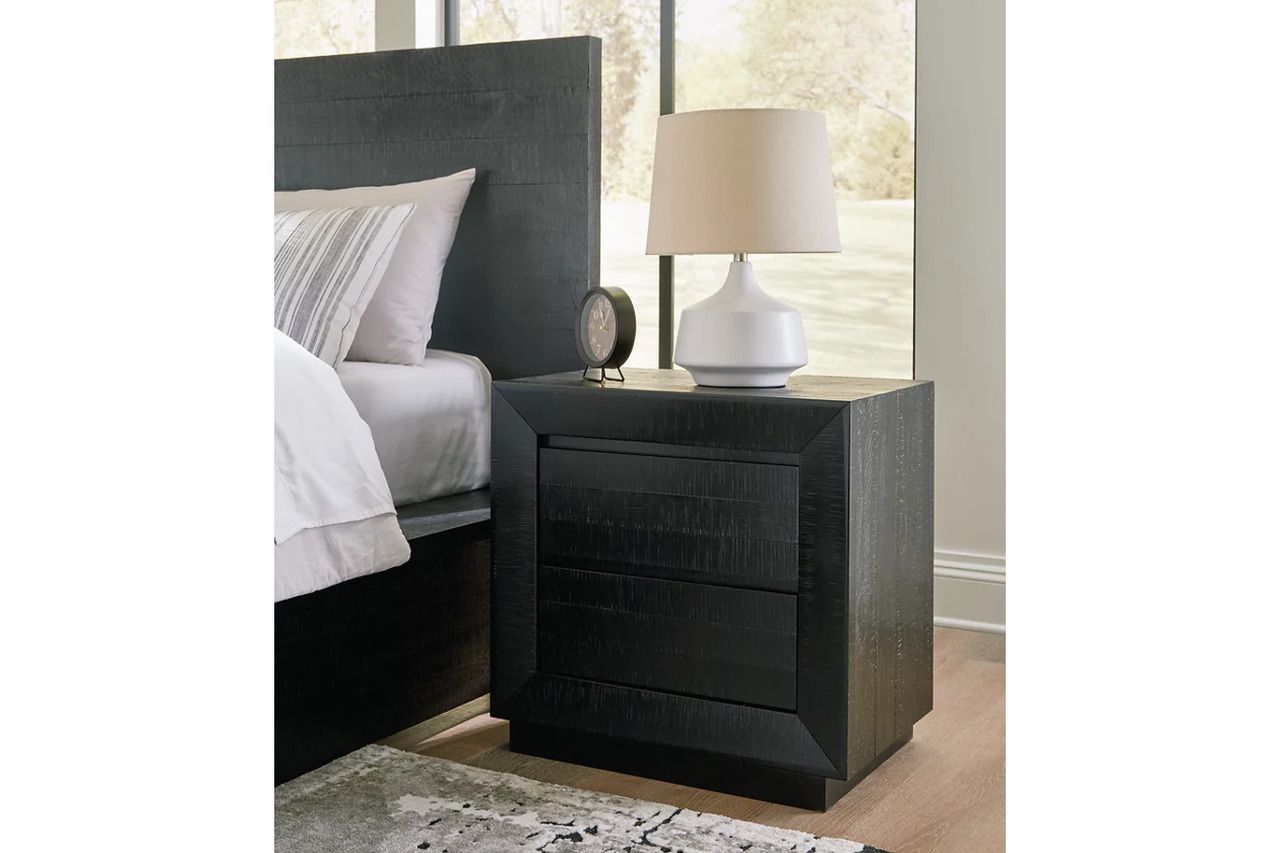 Londer Nightstand In Black B76892