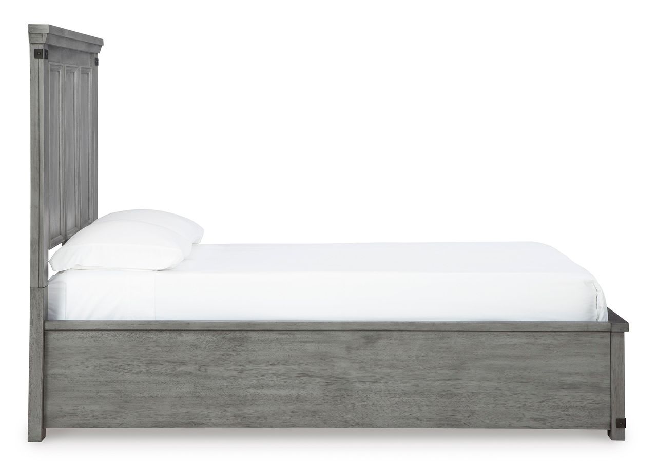 Russelyn Gray Queen Storage Headboard Only B77257