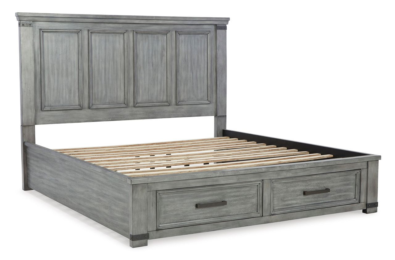Russelyn Gray King/California King Panel Headboard Only B77258