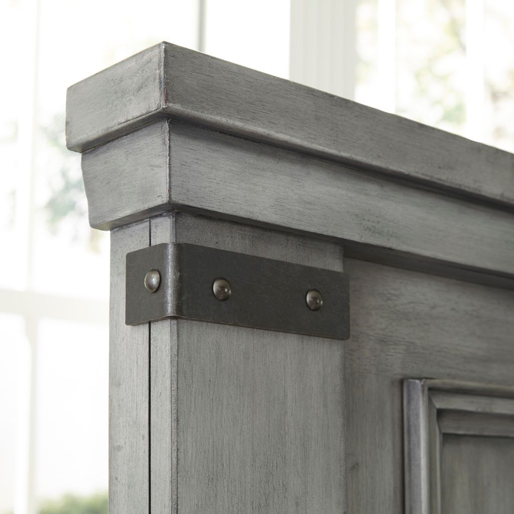 Russelyn Gray King/California King Panel Headboard Only B77258