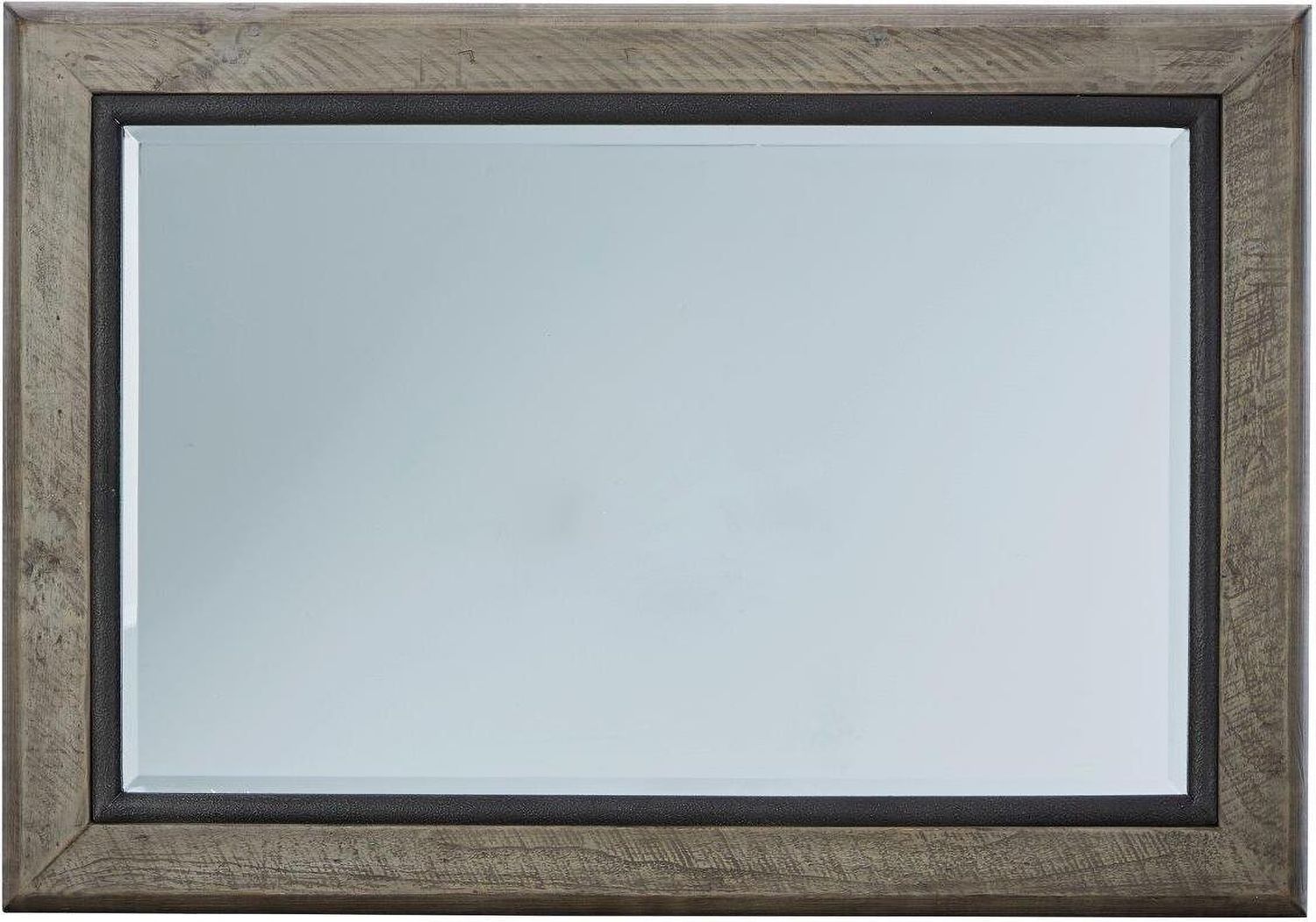 Brennagan Gray Bedroom Mirror B77436