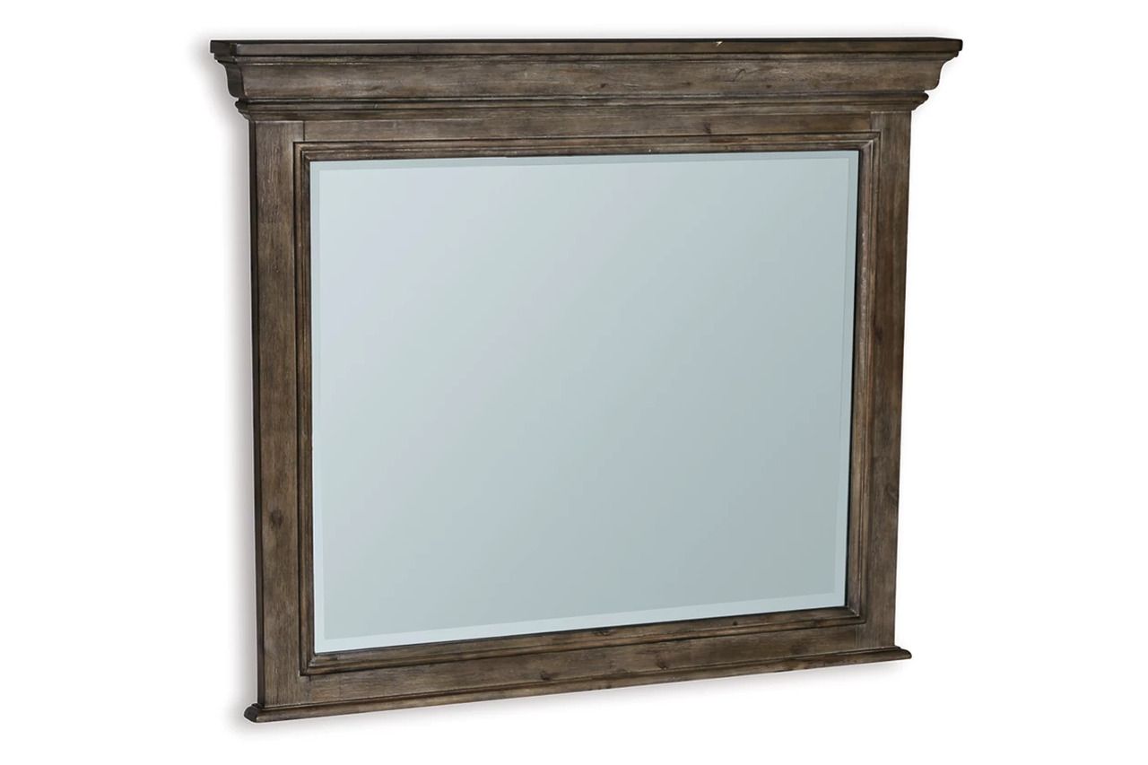 Johnelle Bedroom Mirror In Gray B77636