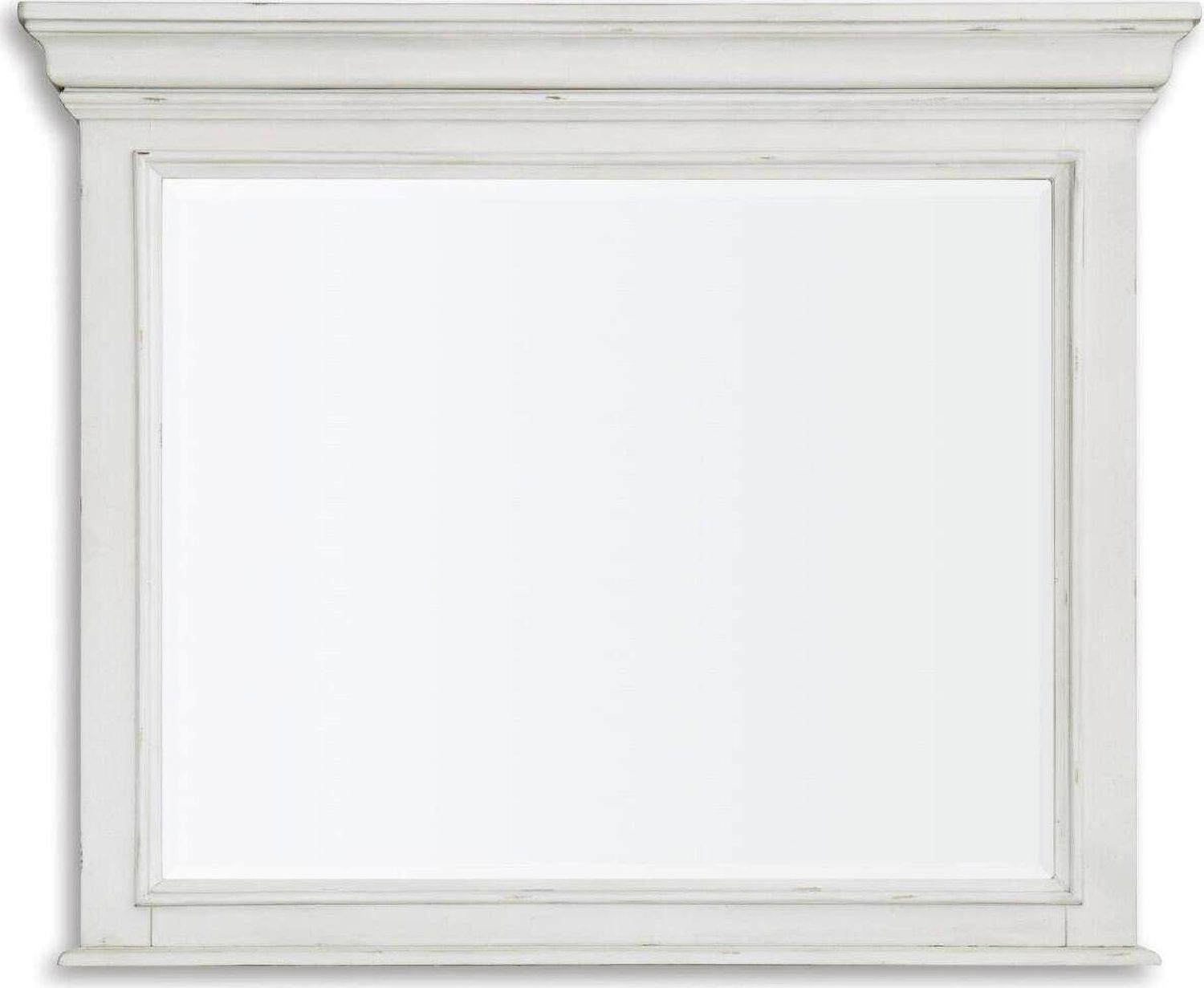 Kanwyn Whitewash Bedroom Mirror B77736
