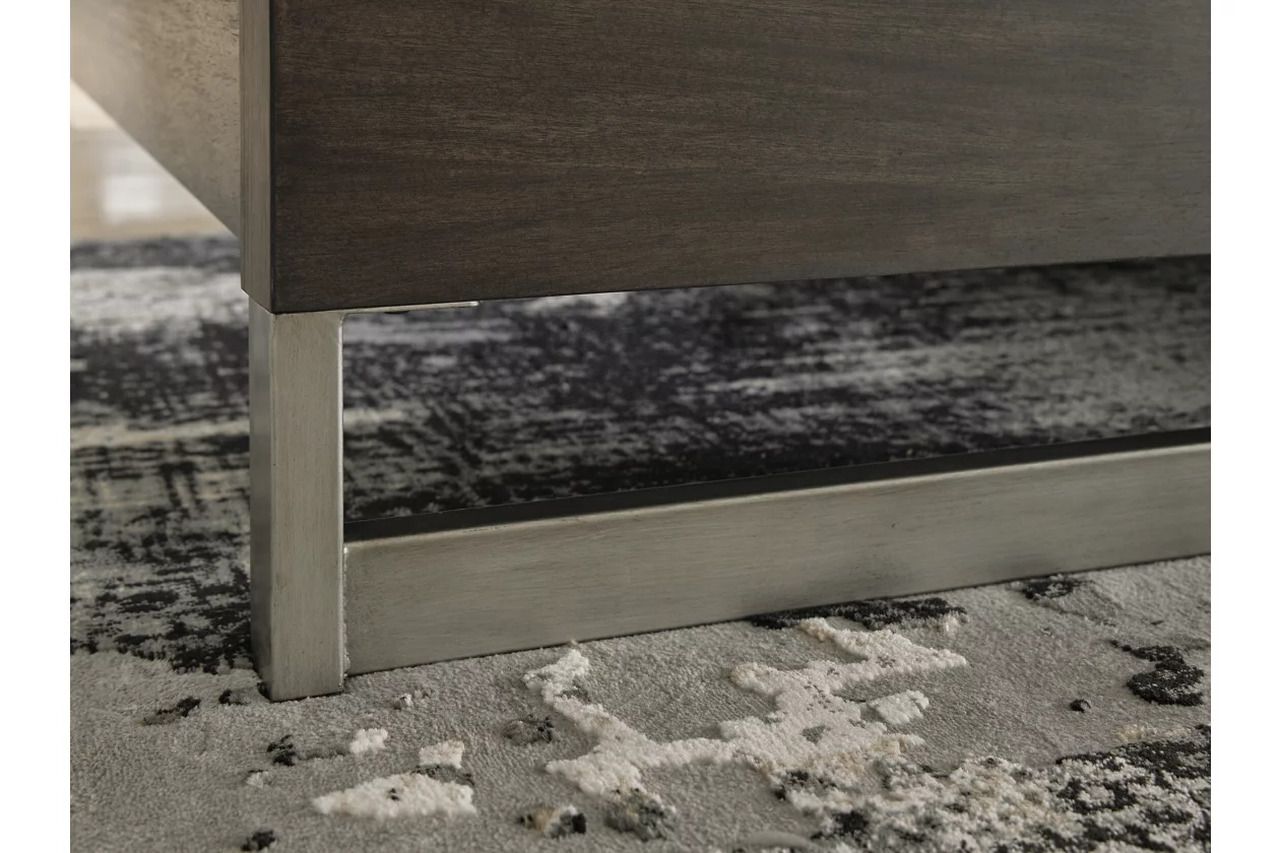 Arkenton King Panel Bed In Grayish Brown B786B4