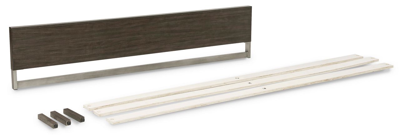 Arkenton King Panel Bed In Grayish Brown B786B4