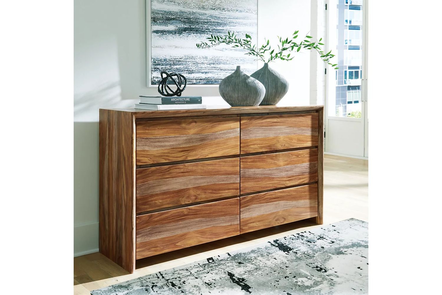 Dressonni Dresser In Brown B79031