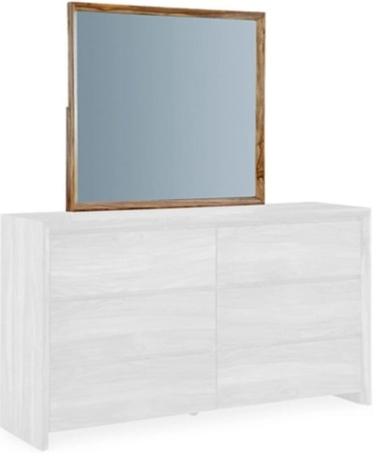 Dressonni Bedroom Mirror In Brown B79036