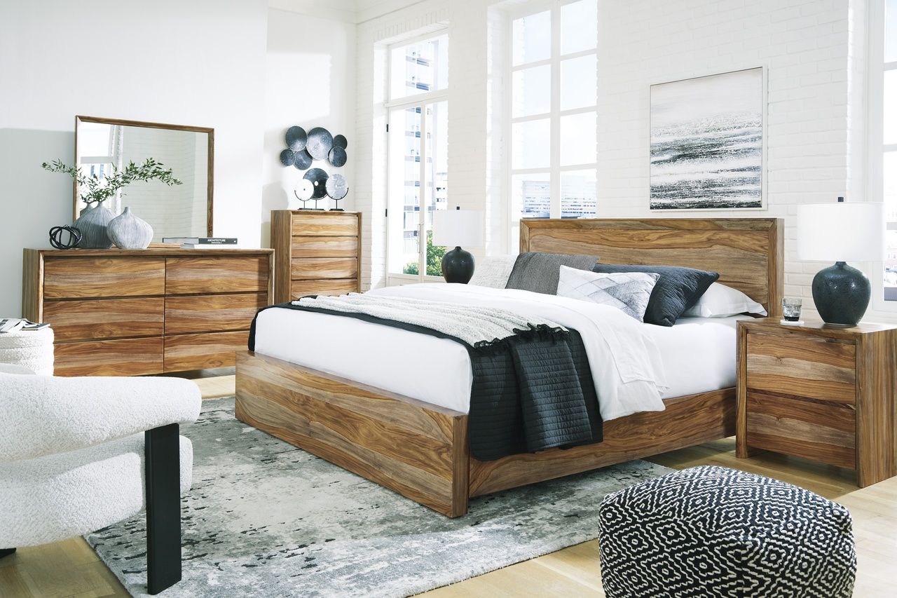 Dressonni Chest Of Drawers In Brown B79046