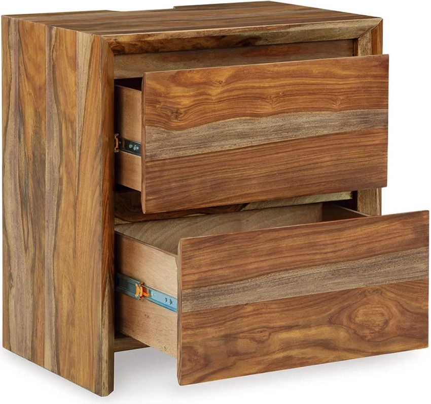 Dressonni Nightstand In Brown B79092