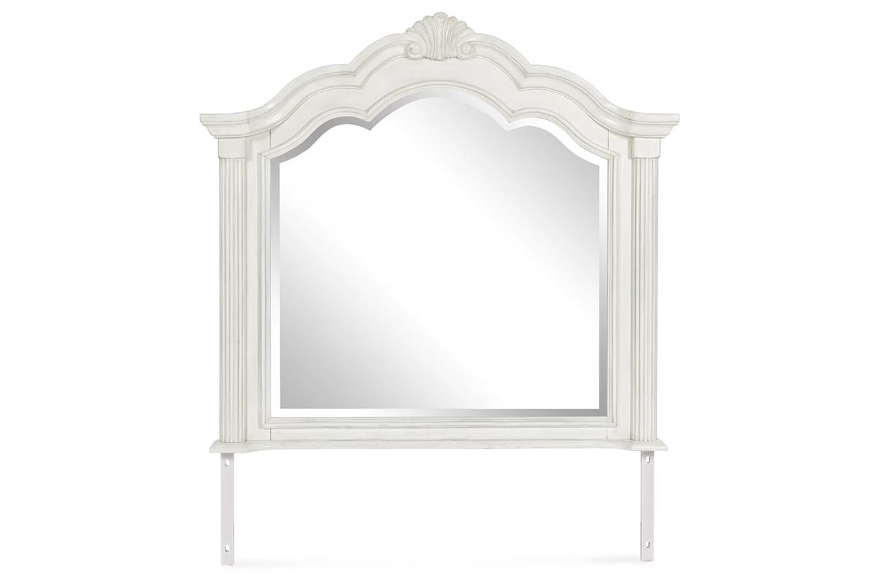 Montelaine Bedroom Mirror In Antique White B79536