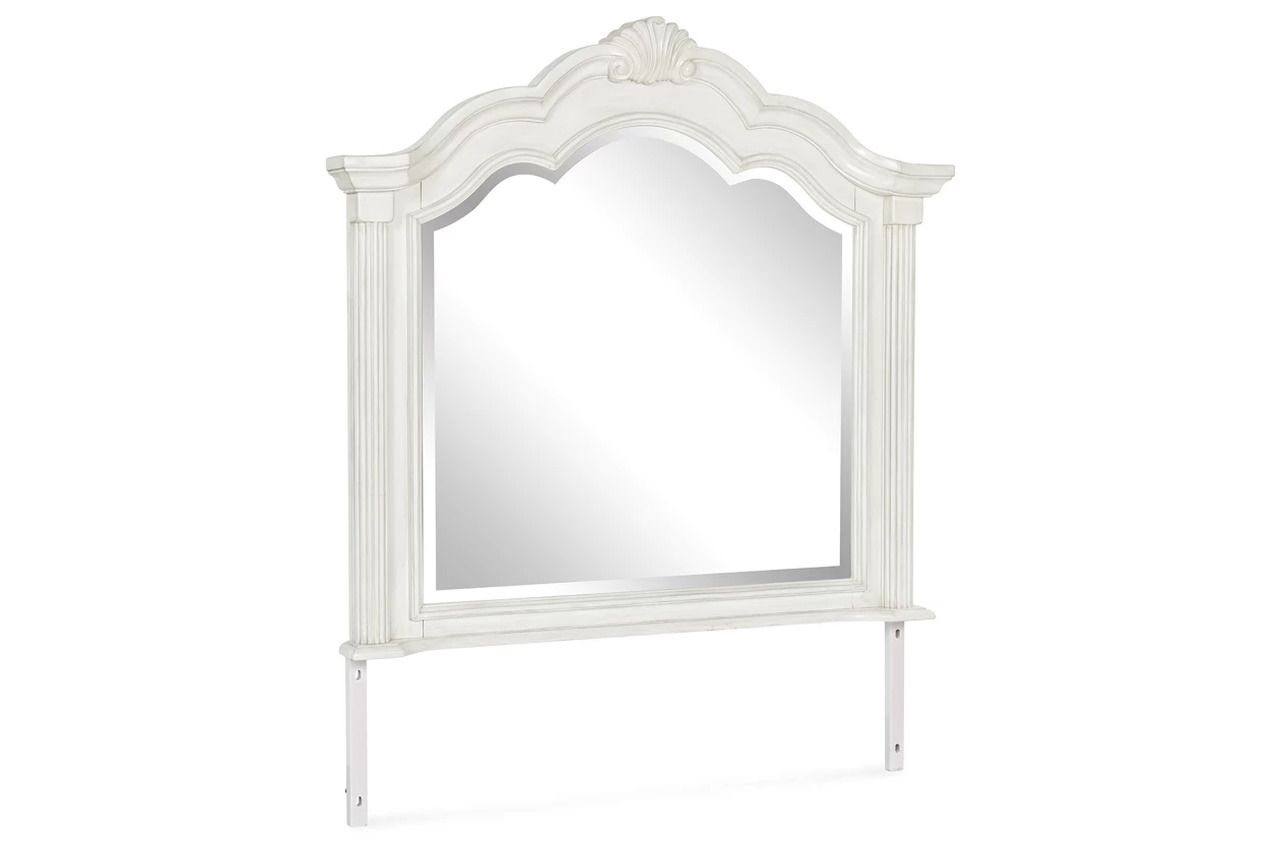 Montelaine Bedroom Mirror In Antique White B79536