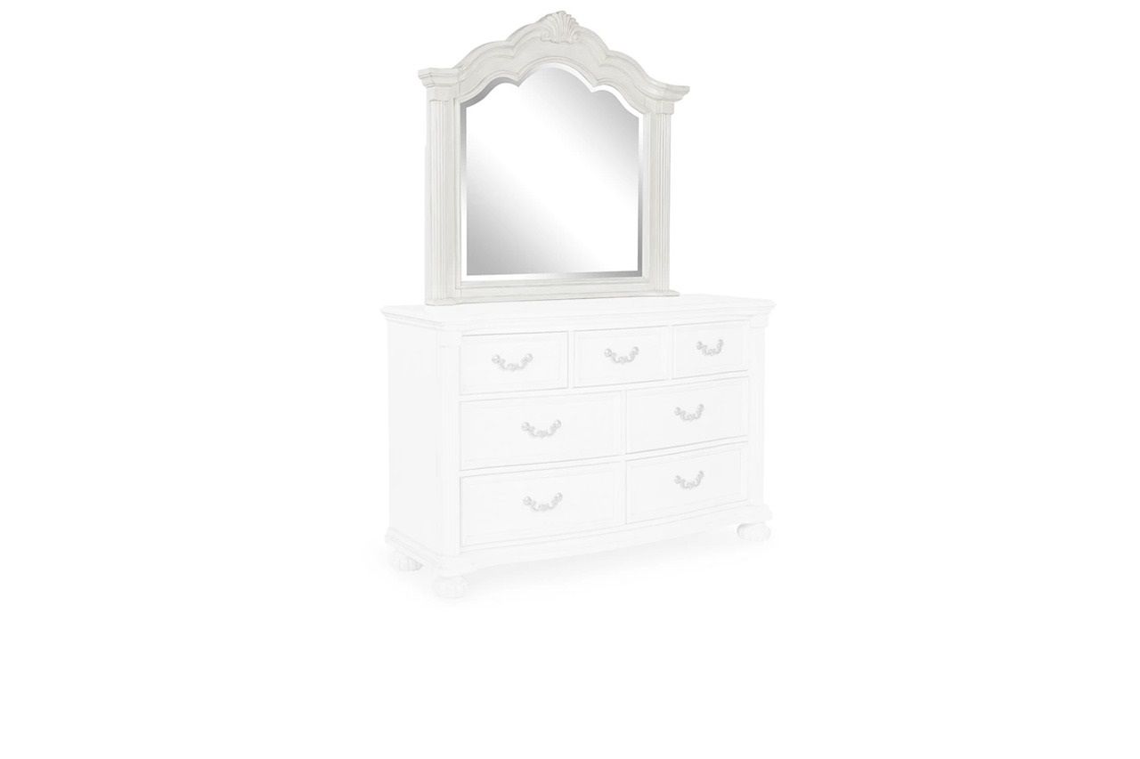 Montelaine Bedroom Mirror In Antique White B79536
