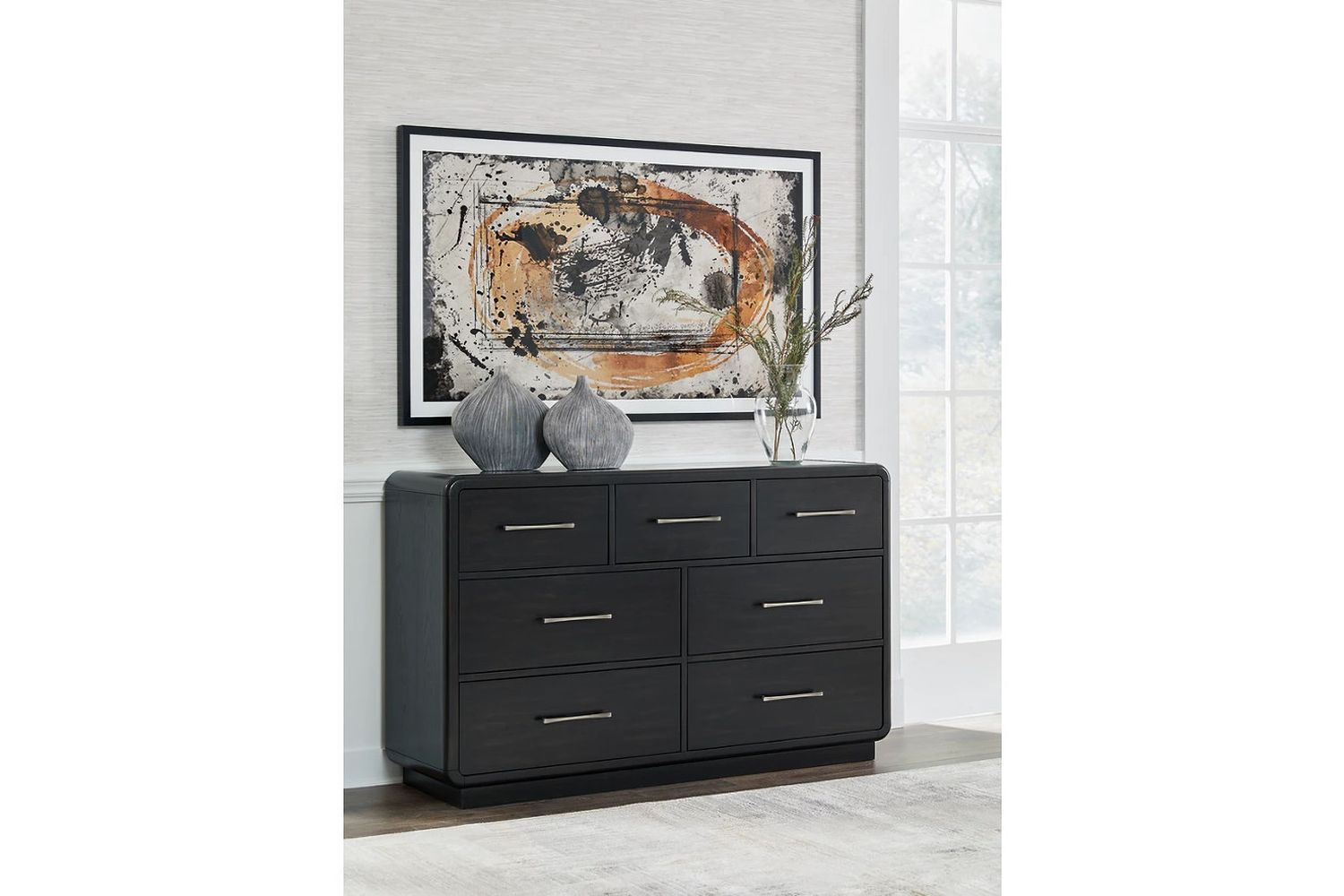 Rowanbeck Dresser In Black B82131