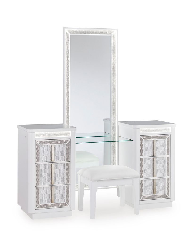 Chalanna Vanity In White B82222