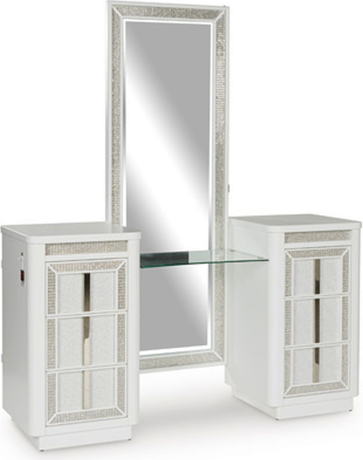 Chalanna Vanity Mirror In White B82225