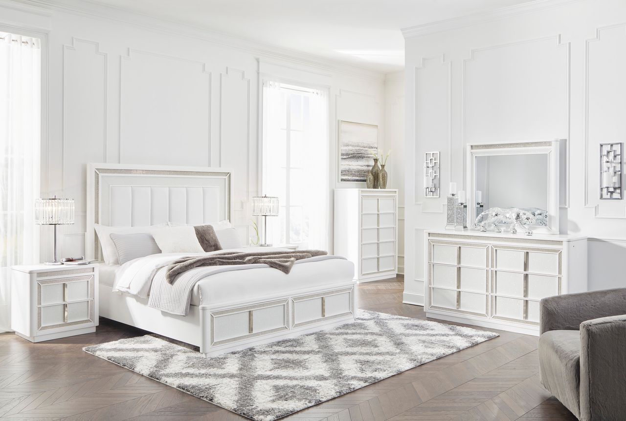 Chalanna Dresser In White B82231