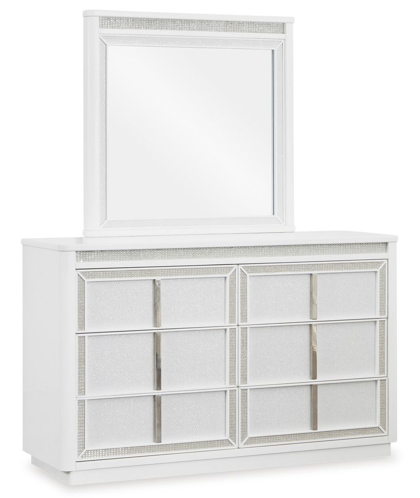 Chalanna Dresser In White B82231