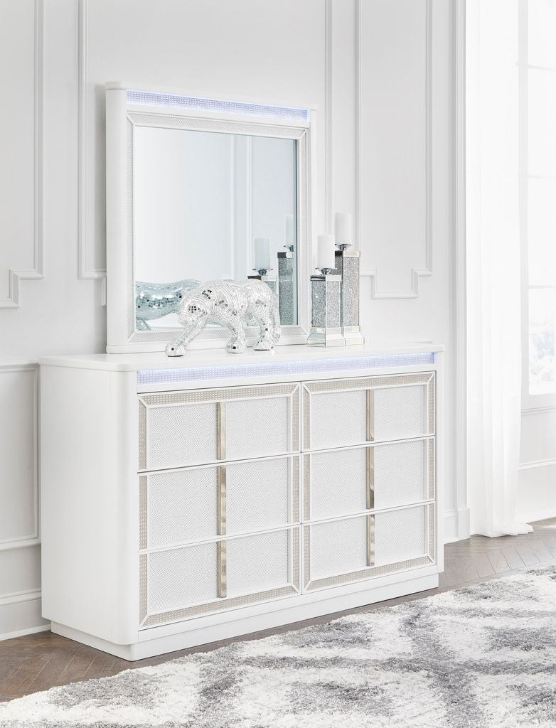 Chalanna Dresser In White B82231