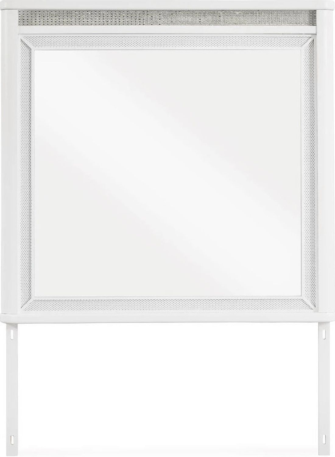 Chalanna Bedroom Mirror In White B82236