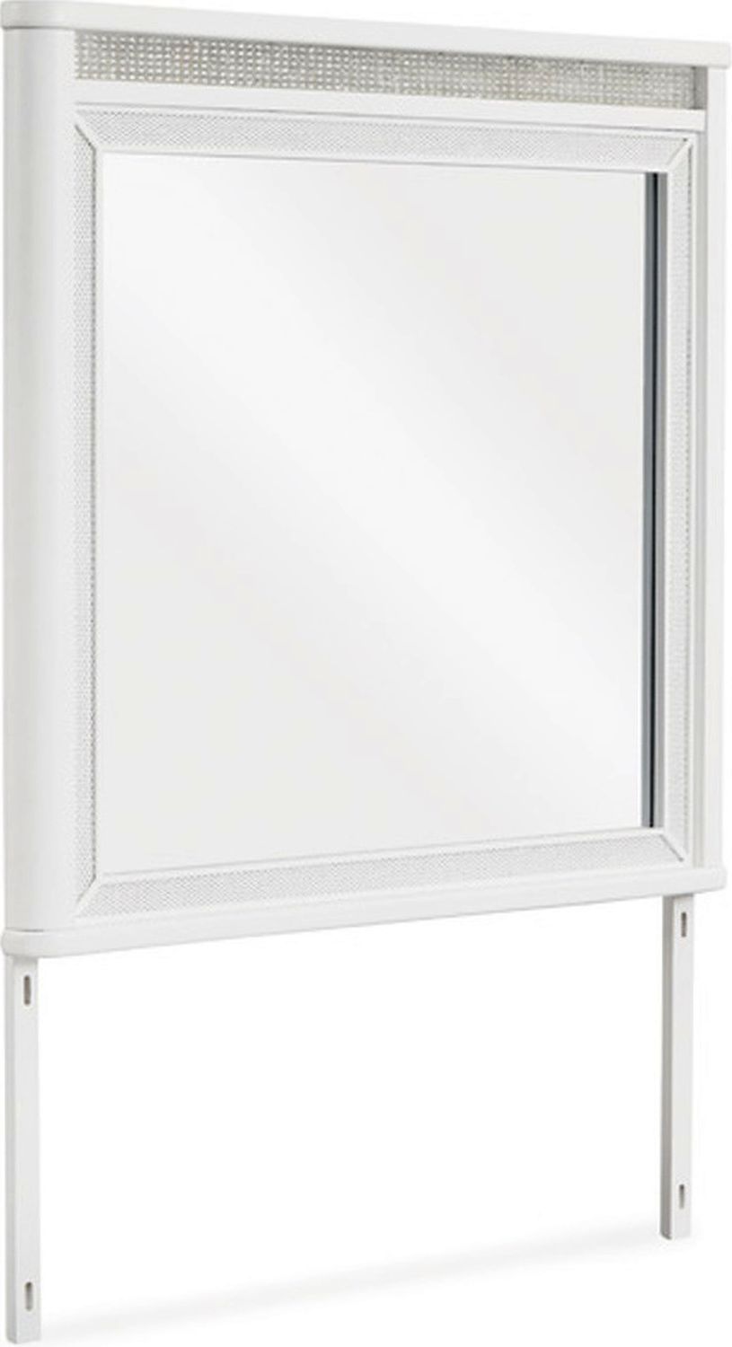 Chalanna Bedroom Mirror In White B82236