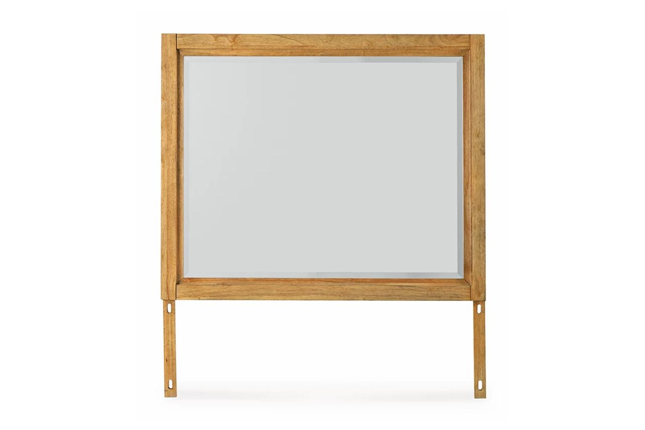 Sherbana Bedroom Mirror In Light Brown B83336