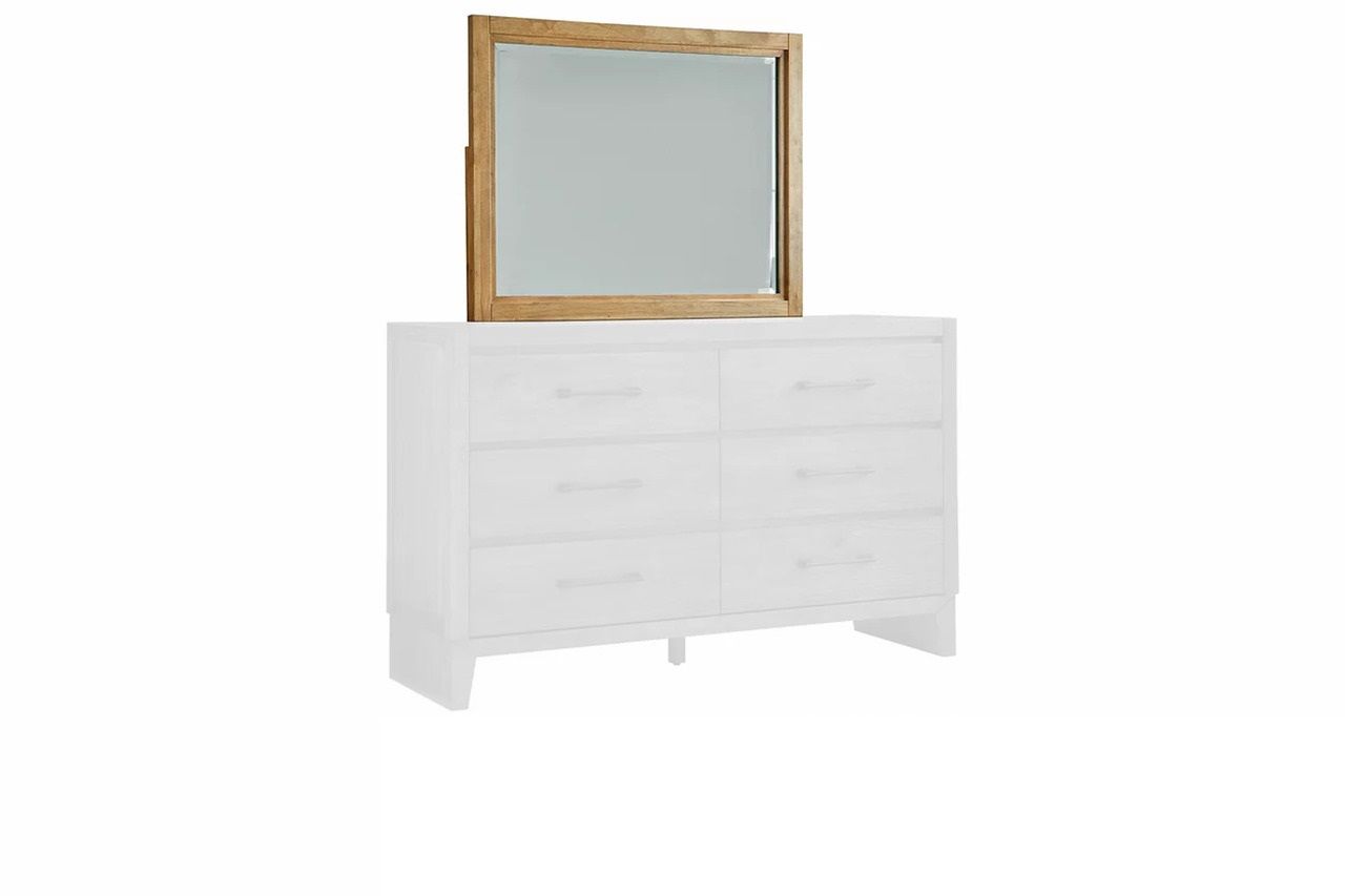 Sherbana Bedroom Mirror In Light Brown B83336