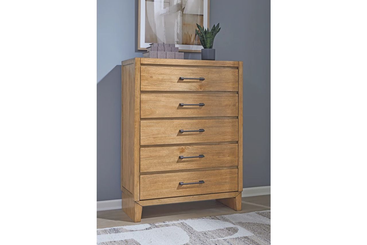 Sherbana Chest of Drawers In Light Brown B83346
